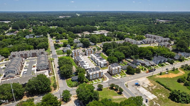 1408 Sawyer Rd Unit 103, Raleigh, NC 27610 - aerial perspective of suburban area featuring a forest