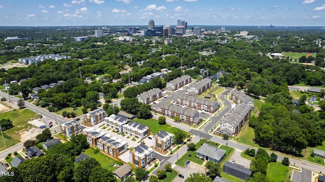 1408 Sawyer Rd Unit 103, Raleigh, NC 27610 - bird's eye view of a tree filled landscape