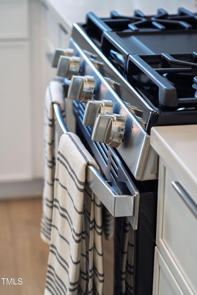 1408 Sawyer Rd Unit 103, Raleigh, NC 27610 - detailed view of stainless steel gas range oven