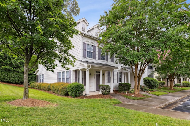 3141 Rapid Falls Rd, Cary, NC 27519 - view of front of home featuring a front lawn
