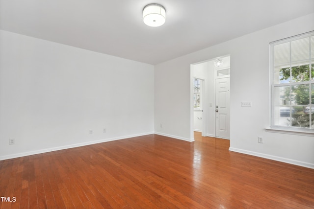 3141 Rapid Falls Rd, Cary, NC 27519 - unfurnished room with wood-type flooring and baseboards