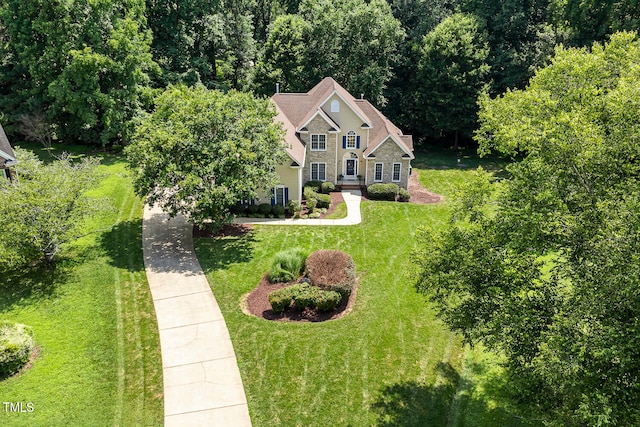 2628 Hunters Meadow Ln, Raleigh, NC 27606 - view from above of property