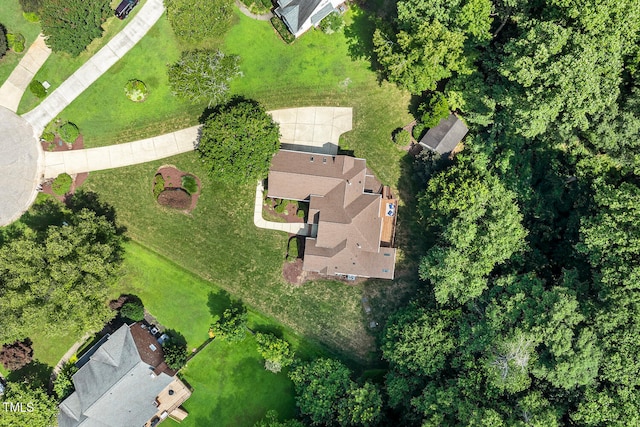 2628 Hunters Meadow Ln, Raleigh, NC 27606 - aerial view of property's location