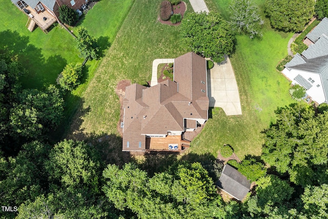 2628 Hunters Meadow Ln, Raleigh, NC 27606 - drone / aerial view