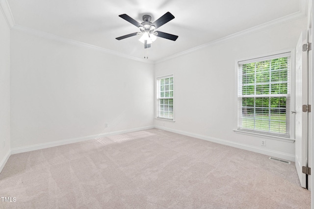583 Old Home Place Ln, Durham, NC 27713 - unfurnished room with crown molding, plenty of natural light, and baseboards