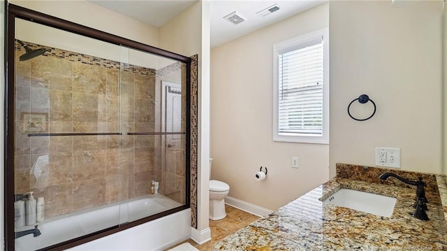 330 Wellington Rd, Saint Pauls, NC 28384 - full bathroom featuring shower / bath combination with glass door and vanity