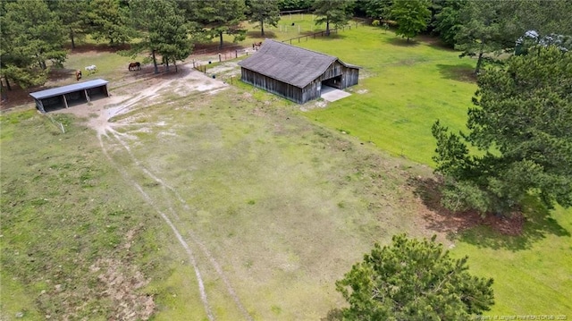 330 Wellington Rd, Saint Pauls, NC 28384 - aerial view of sparsely populated area