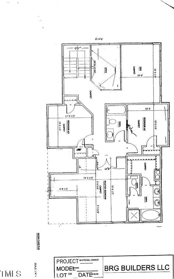 1104 Barrow Nook Ct, Apex, NC 27502 - floor plan / room layout