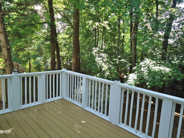 1104 Barrow Nook Ct, Apex, NC 27502 - view of deck