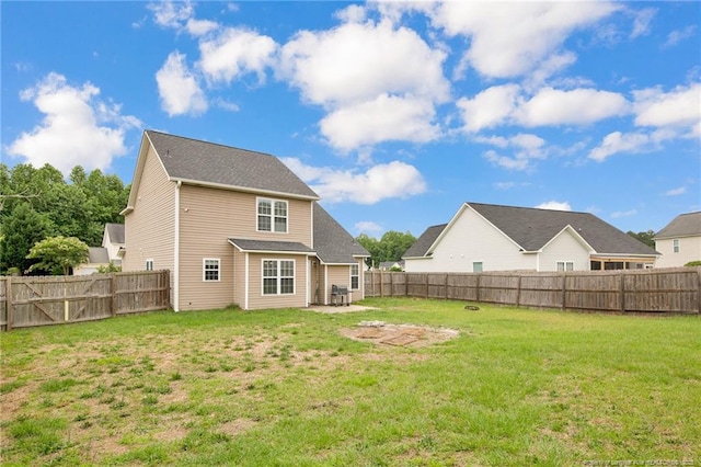 195 Cape Fear Rd, Raeford, NC 28376 - rear view of house with a patio area