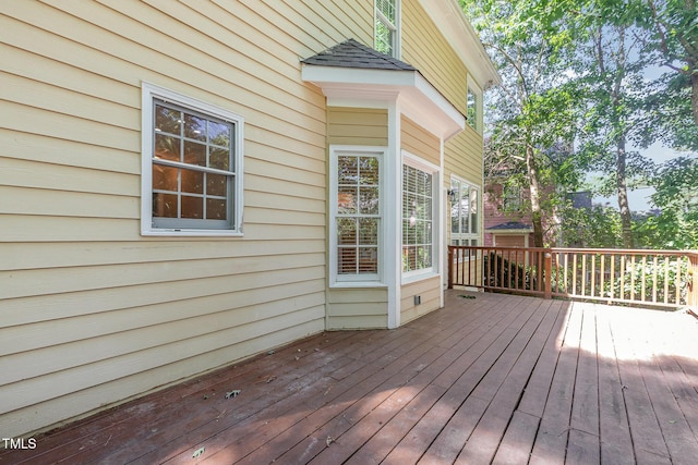 124 Cypress View Way, Apex, NC 27502 - view of wooden deck