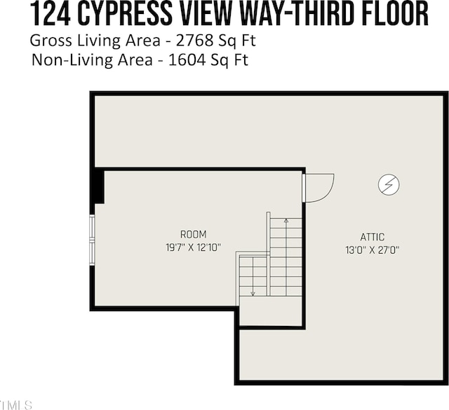 124 Cypress View Way, Apex, NC 27502 - floor plan / room layout