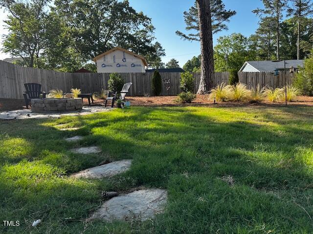 809 Trinity Park Dr, Wake Forest, NC 27587 - view of yard