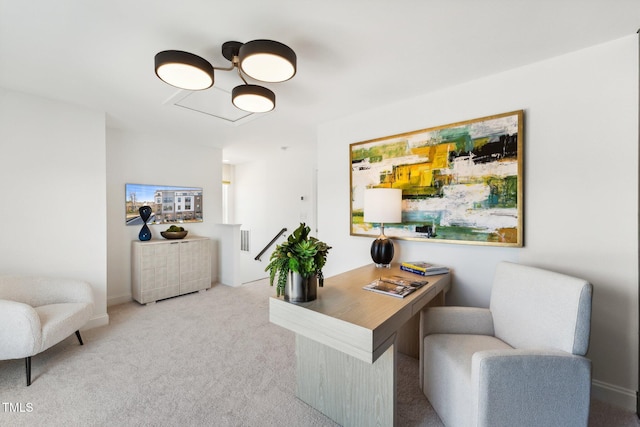 3104 Kempthorne Rd Lot 48, Cary, NC 27519 - carpeted home office featuring baseboards
