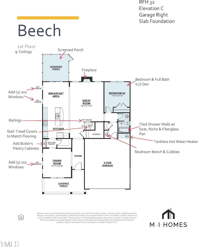 2396 Picual Way Lot 32, New Hill, NC 27562 - room layout
