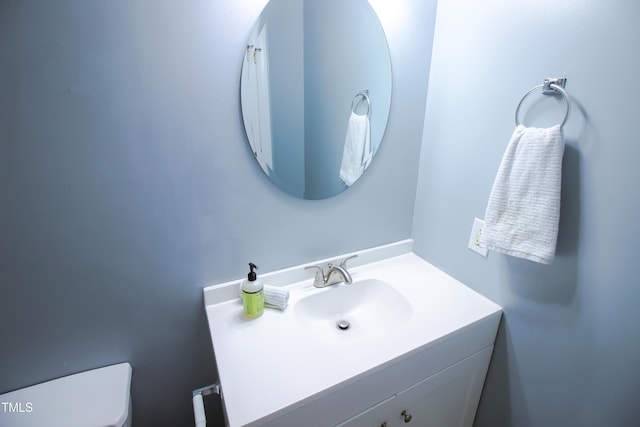 1806 Stroll Cir, Fuquay Varina, NC 27526 - half bath featuring vanity and toilet