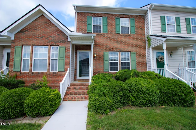1806 Stroll Cir, Fuquay Varina, NC 27526 - view of front of home featuring brick siding