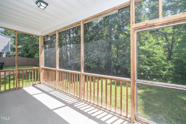 4009 Patriot Ridge Ct, Raleigh, NC 27610 - view of unfurnished sunroom