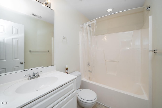 4009 Patriot Ridge Ct, Raleigh, NC 27610 - full bath with toilet, vanity, and shower / bath combination with curtain