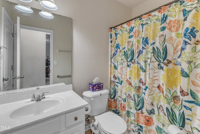 3400 Secretariat Way, Raleigh, NC 27614 - full bath with vanity, toilet, and curtained shower