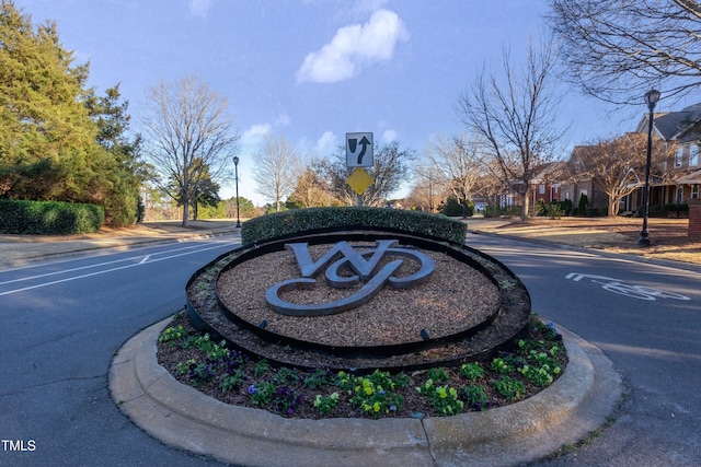 3400 Secretariat Way, Raleigh, NC 27614 - community sign with a residential view