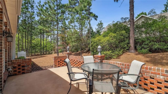 202 Juniper Creek Blvd, Pinehurst, NC 28374 - view of patio with outdoor dining space