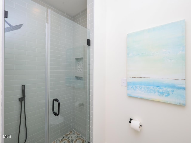 2106 University Dr, Durham, NC 27707 - bathroom with a stall shower