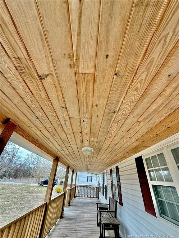 5089 Tobacco Rd, Orrum, NC 28369 - view of wooden porch