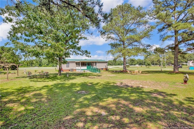 7504 Hidden Ln, Roseboro, NC 28382 - view of green lawn