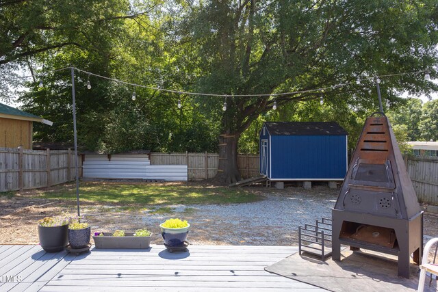 2805 Fayetteville St, Durham, NC 27707 - wooden deck featuring a fenced backyard