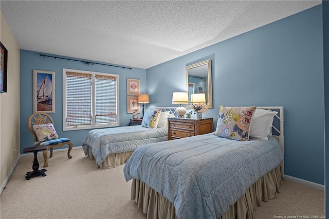 116 Fox Run Ct, West End, NC 27376 - carpeted bedroom with baseboards and a textured ceiling