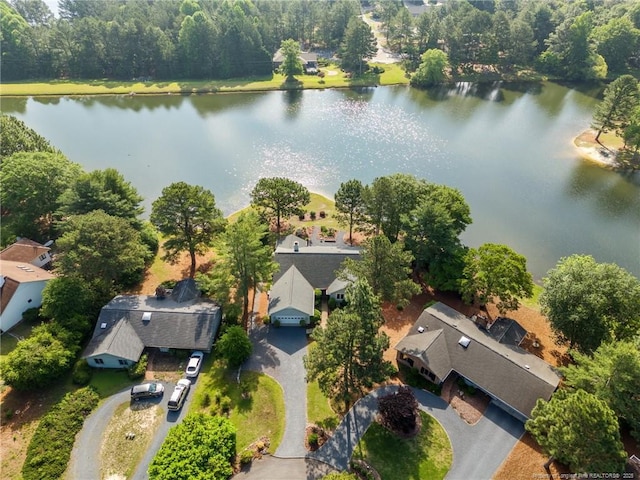116 Fox Run Ct, West End, NC 27376 - bird's eye view of a nearby body of water