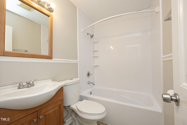 1209 Landon St, Durham, NC 27703 - full bath with shower / tub combination, vanity, and toilet