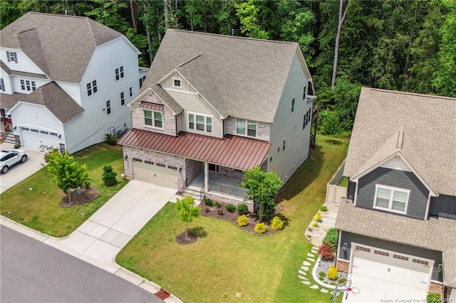 405 Gilpin Way, Cary, NC 27519 - view from above of property