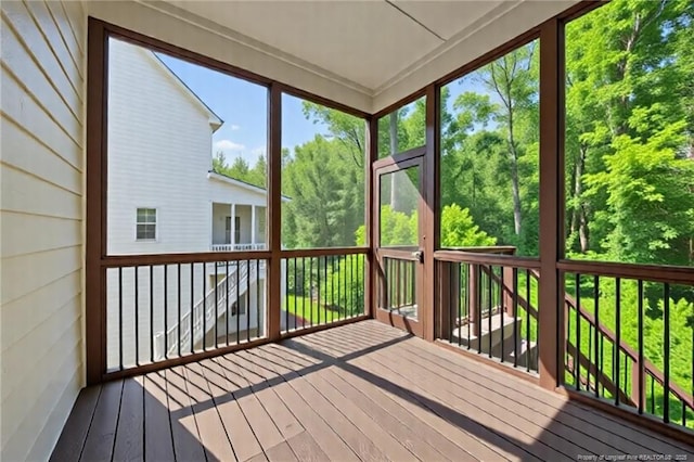 405 Gilpin Way, Cary, NC 27519 - view of unfurnished sunroom