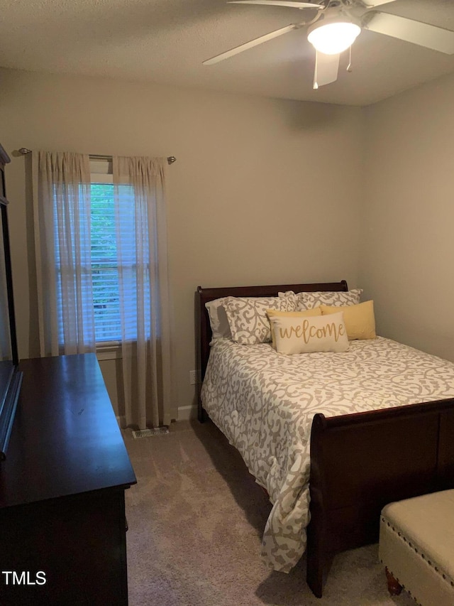 352 Riverstone Dr, Clayton, NC 27527 - bedroom with carpet flooring and a ceiling fan
