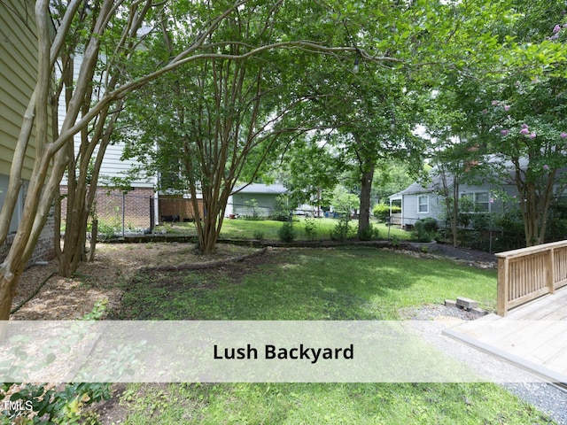 1410 Shawnee St, Durham, NC 27701 - view of yard