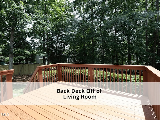 603 Red Cedar Cir, Durham, NC 27712 - view of deck
