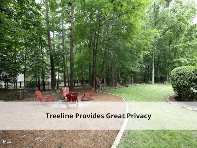 603 Red Cedar Cir, Durham, NC 27712 - view of yard
