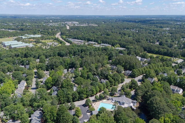 203 Halls Mill Dr, Cary, NC 27519 - drone / aerial view of a forest