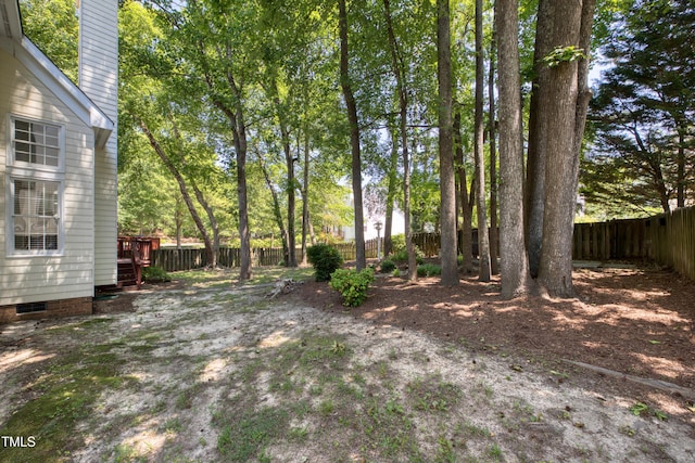 203 Halls Mill Dr, Cary, NC 27519 - view of fenced backyard