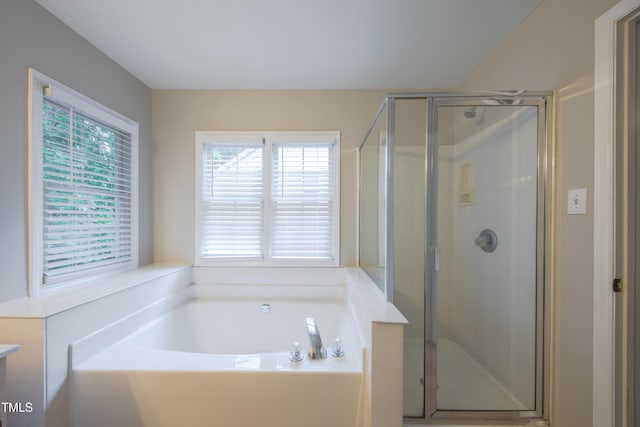 203 Halls Mill Dr, Cary, NC 27519 - full bathroom featuring a bath and a stall shower
