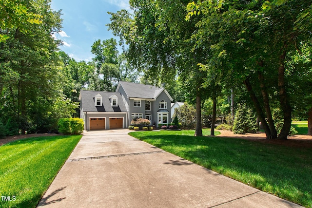 3304 Buck Run Trl, Wake Forest, NC 27587 - colonial inspired home featuring concrete driveway and a front yard