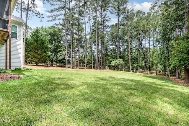 59 Cardinal Dr, Whispering Pines, NC 28327 - view of yard