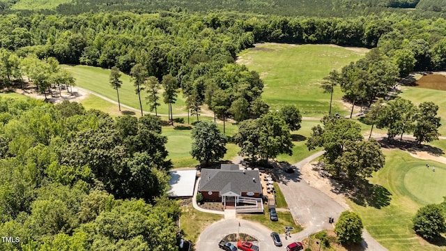 159 Clear Water Rd, Louisburg, NC 27549 - bird's eye view of a forest and a golf club