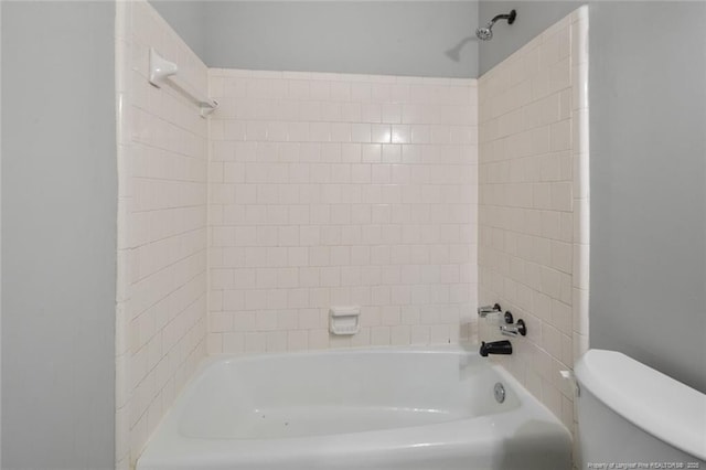 1720 Paisley Ave, Fayetteville, NC 28304 - full bathroom with toilet and tub / shower combination