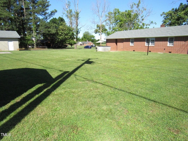 1700 Warrenton Rd, Henderson, NC 27537 - view of grassy yard