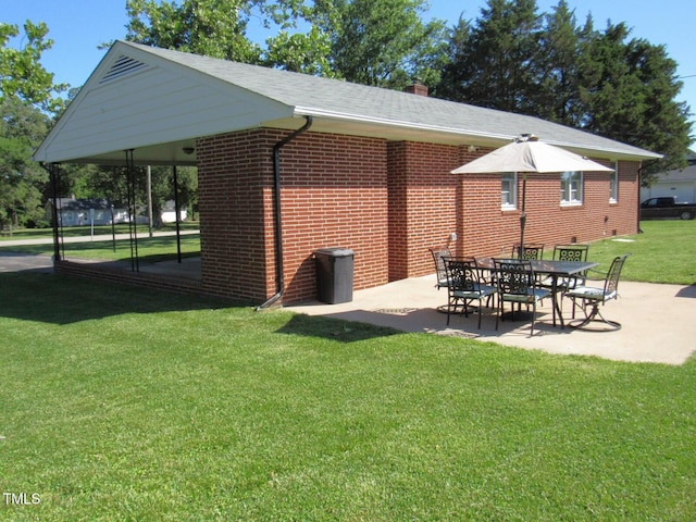 1700 Warrenton Rd, Henderson, NC 27537 - view of patio