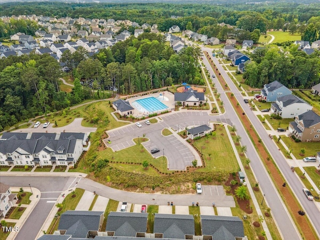 2009 Latham Oaks Ave, Wake Forest, NC 27587 - view of property location featuring nearby suburban area and a pool area