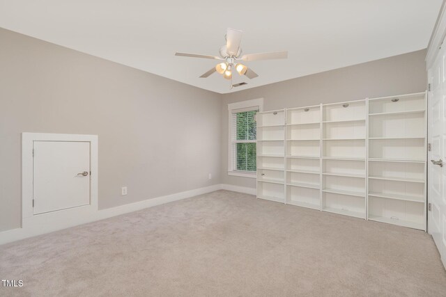 90 Starwood Dr, Garner, NC 27529 - empty room featuring carpet, a ceiling fan, and baseboards